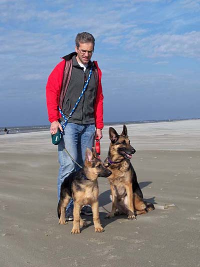 Am Strand von Romo DK