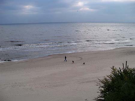 Der ganze Strand f�r uns alleine
