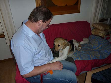 Charlys neues Herrchen