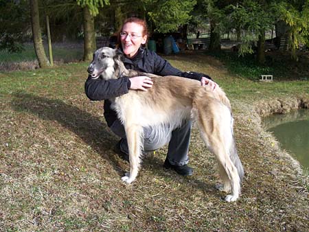 Jack und sein neues Frauchen