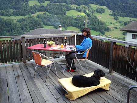 Sonnenterrasse im Waadtland